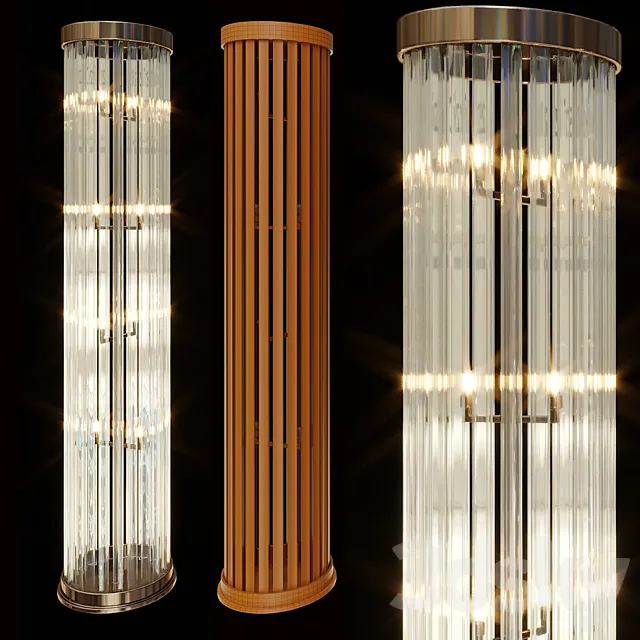 Chandelier Light Vargov 3D Model Chandelier Light Vargov 3D Model