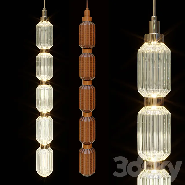Chandelier Light Vargov 3D Model Chandelier Light Vargov 3D Model