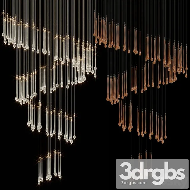 Chandelier Light Vargov 3D Model Download