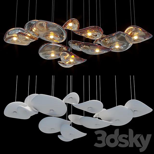 Chandelier Light Vargov 3DModel