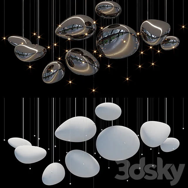 Chandelier Light Vargov 3DModel