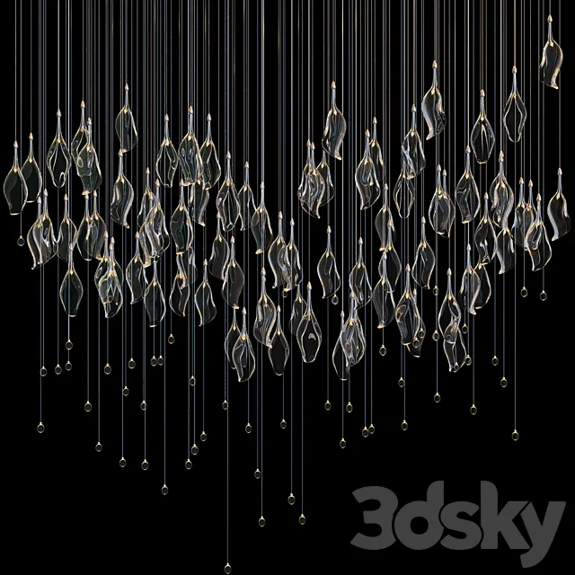 Chandelier Light Vargov 3DModel