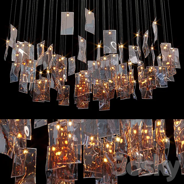 Chandelier Light Vargov 3DModel