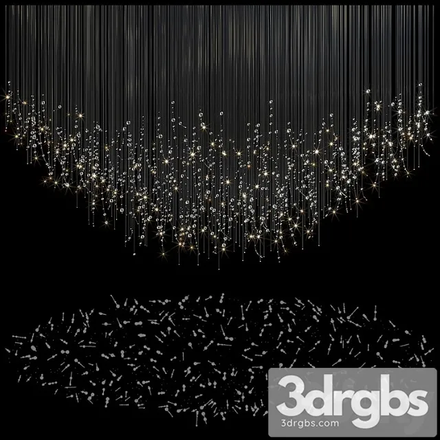 Chandelier light vargov – fiber_2 Chandelier light vargov – fiber_2