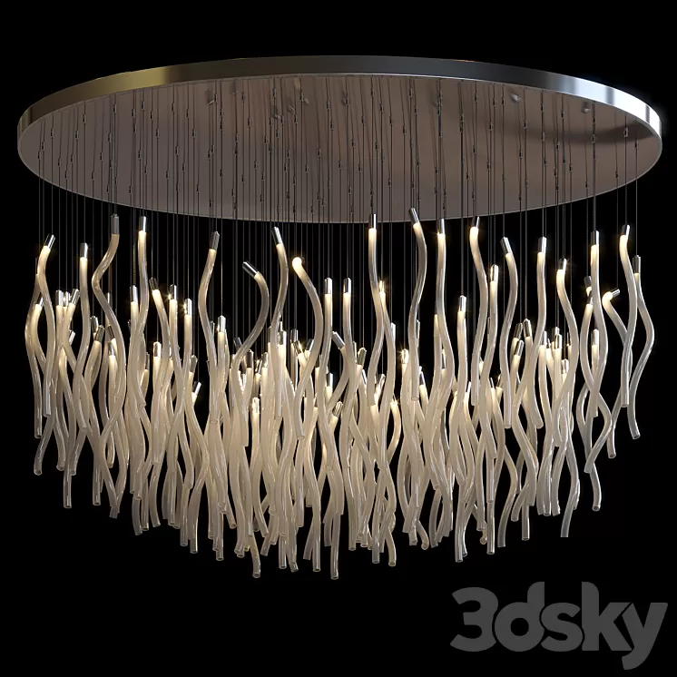 Chandelier Light Vargov – Pastalight 3D Model Free Download