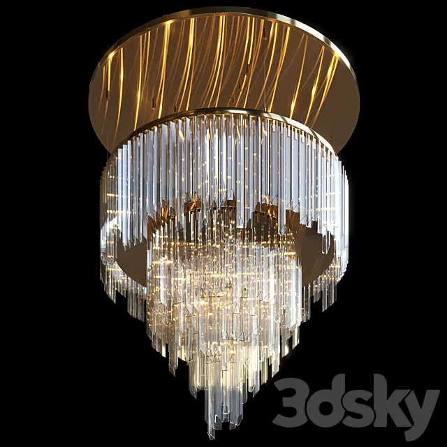 Chandelier Light Vargov – Stellarlight 3D Model