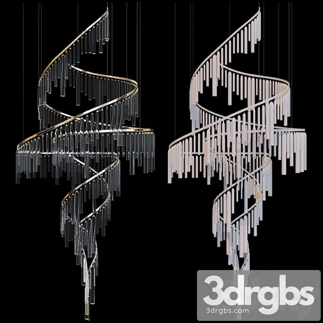Chandelier light vargov_1 3D Model Download