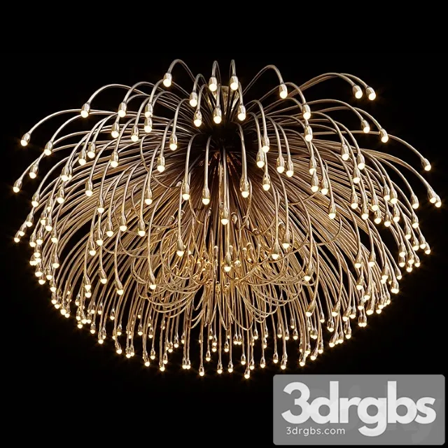 Chandelier light vargov_13 3D Model Download