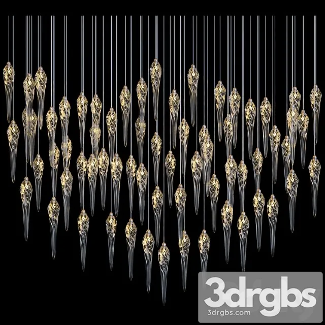 Chandelier light vargov_22 3D Model Download
