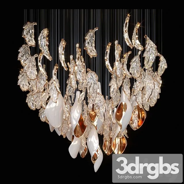 Chandelier light vargov_2_2_2 3D Model Download