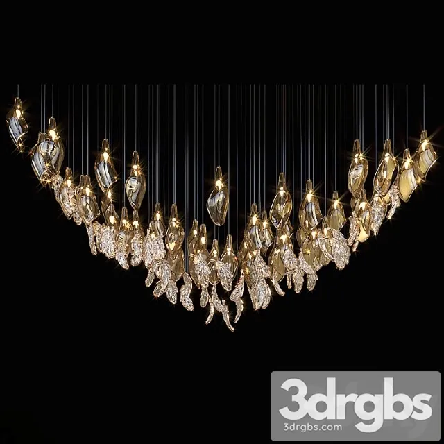 Chandelier light vargov_6_2 3D Model Download