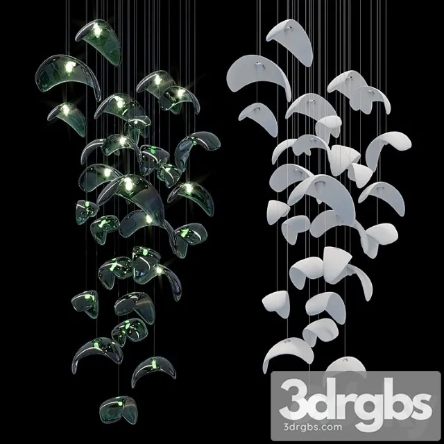 Chandelier light vargov_8 3D Model Download