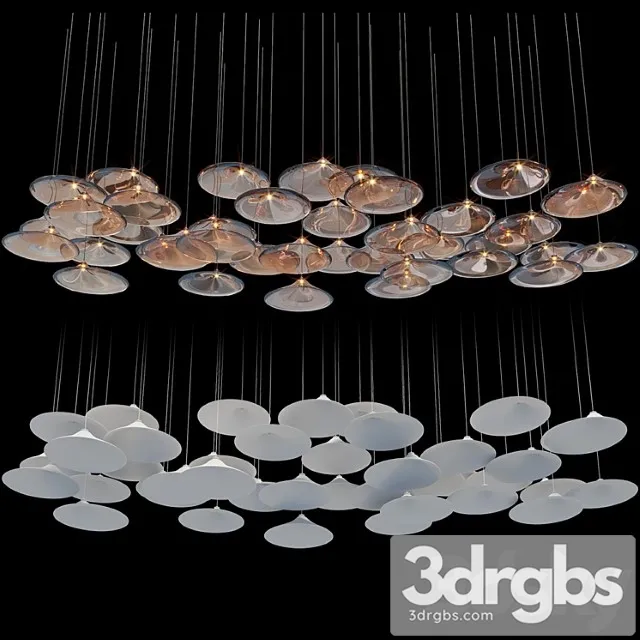 Chandelier light vargov_9 3D Model Download