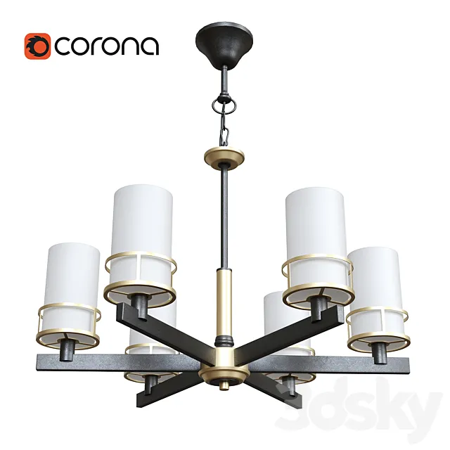 Chandelier Lightstar Cero 731067 3D Model