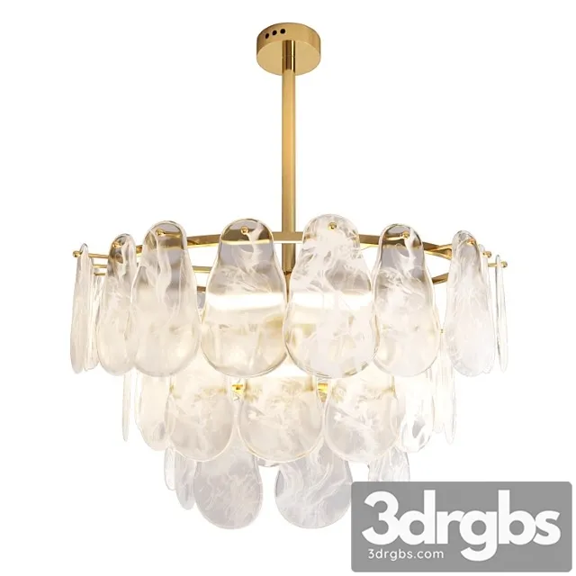 Chandelier Loft Concept Maat Textured Glass 3D Model Download