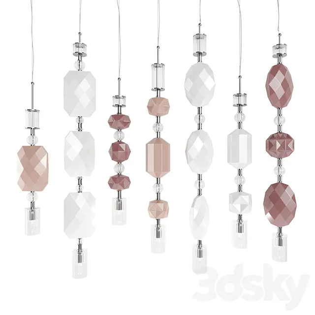 Chandelier Lorenzon 2019 3D Model Chandelier Lorenzon 2019 3D Model