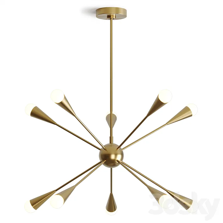 Chandelier Louvre Home Jacob 3D Model Free Download