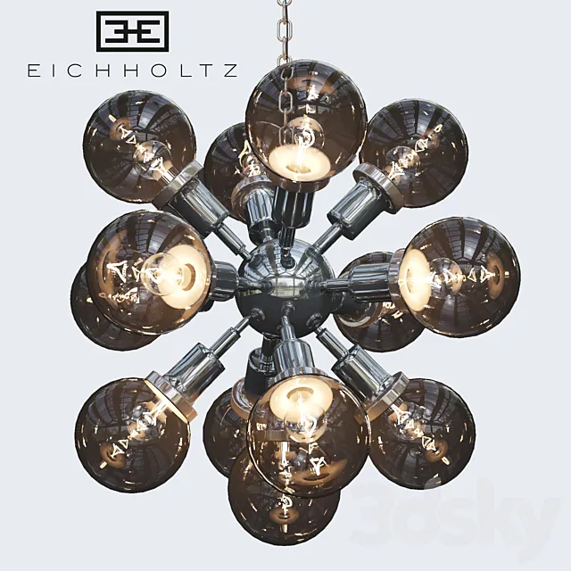 Chandelier Ludlow 3DModel Chandelier Ludlow 3DModel