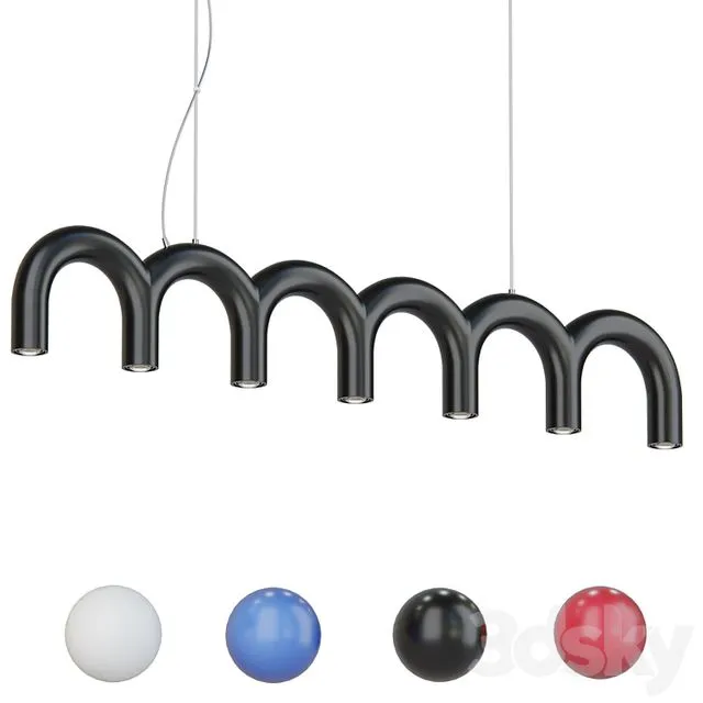 Chandelier Lure by Corner Design 3D Model Chandelier Lure by Corner Design 3D Model