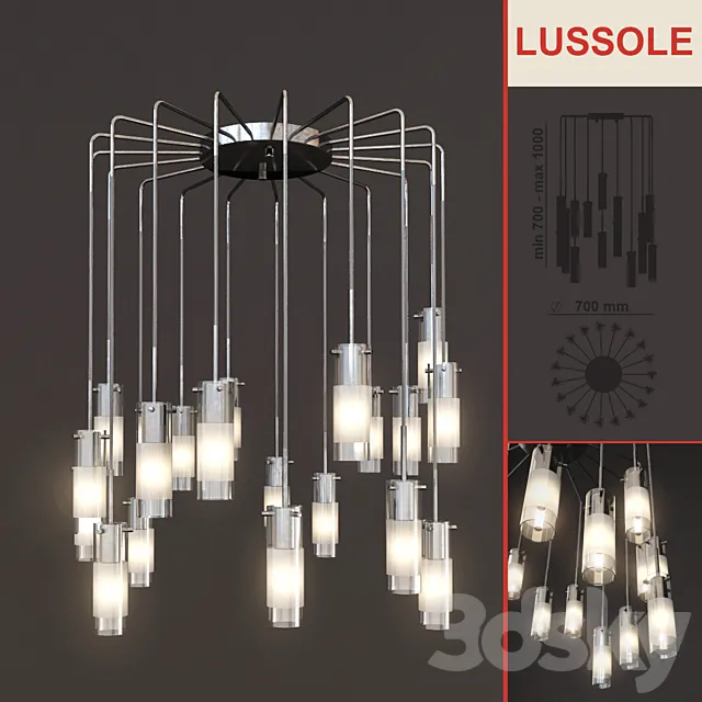 Chandelier LUSSOLE 3DModel