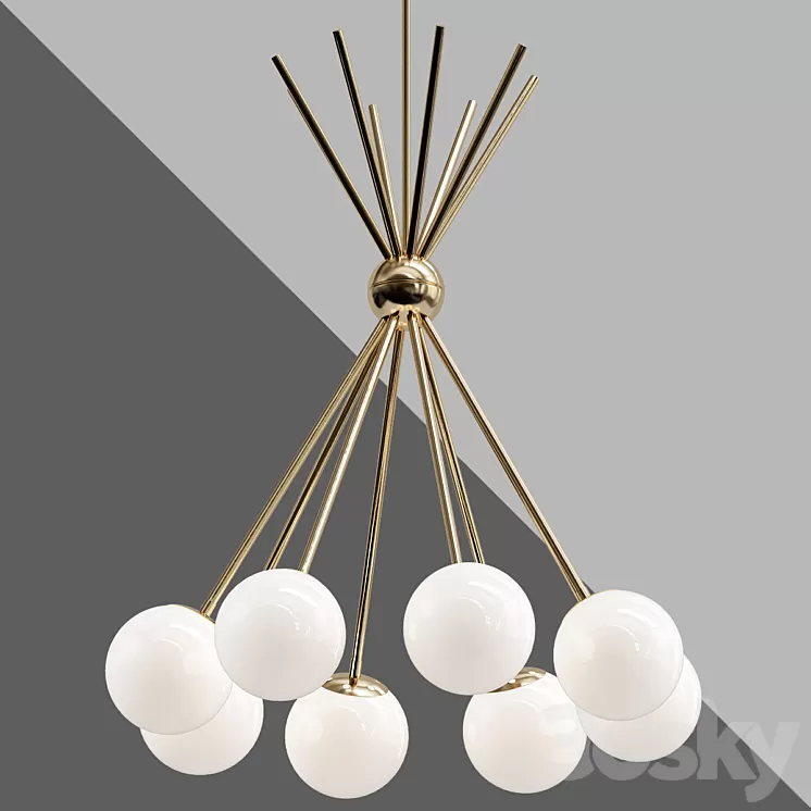 Chandelier luxor 3D Model Chandelier luxor 3D Model