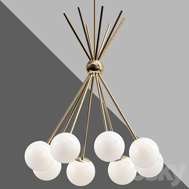 Chandelier luxor 3DModel Chandelier luxor 3DModel