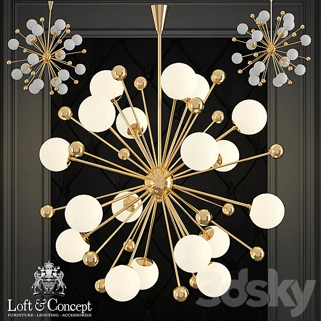 Chandelier Magic Circus Sputnik Chandeliers 01 3DModel Chandelier Magic Circus Sputnik Chandeliers 01 3DModel