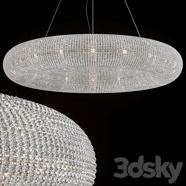 Chandelier Marcellina by GLCrystal d100cm 3D Model