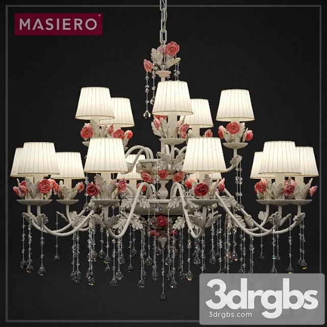 Chandelier Masiero 6190 3D Model Download