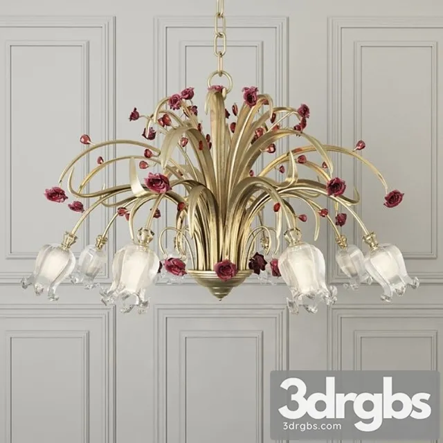 Chandelier Masiero 8020 8 1 3D Model Download