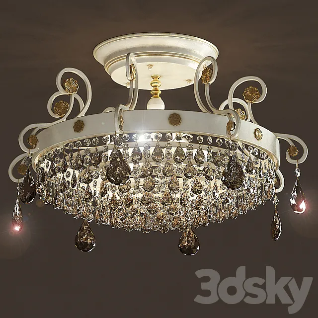 Chandelier Masiero Allur 9020 3DModel Chandelier Masiero Allur 9020 3DModel