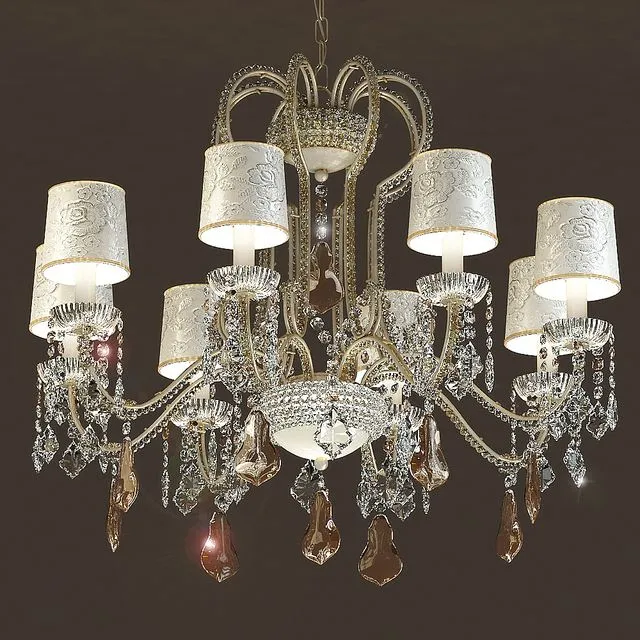 Chandelier Masiero GALA 5100 8 + 2 3D Model