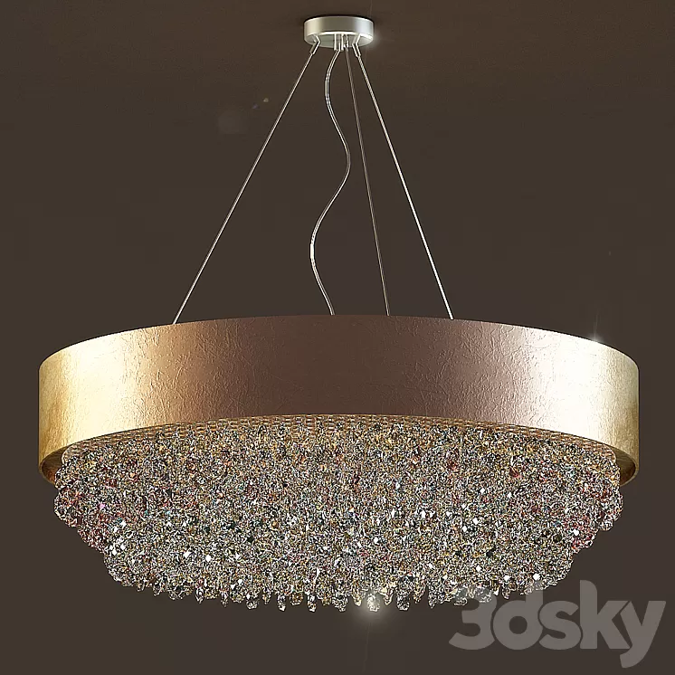 Chandelier Masiero OLA S6 60 3D Model Chandelier Masiero OLA S6 60 3D Model