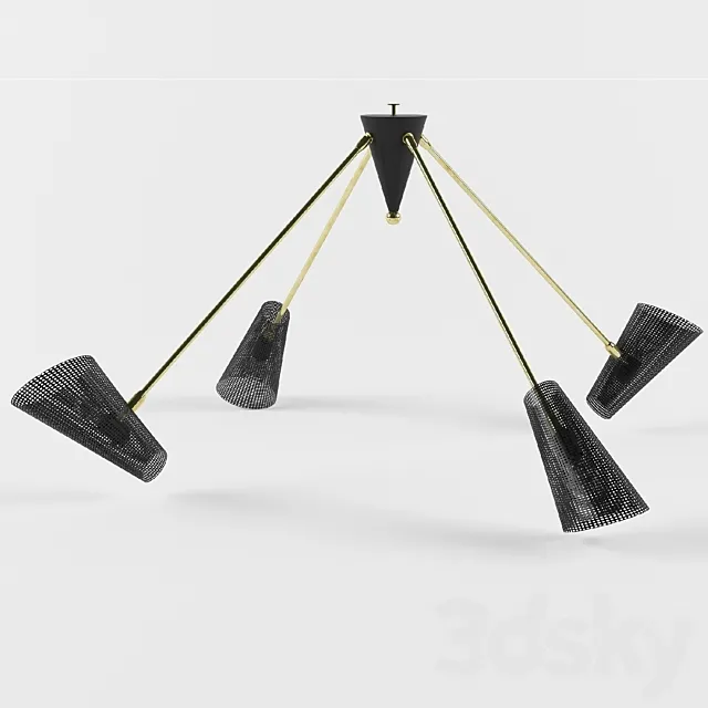 Chandelier Maximo Lawsonfenning loft 3DModel