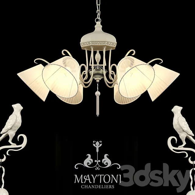 Chandelier Maytoni ARM031-06-W 3DModel Chandelier Maytoni ARM031-06-W 3DModel