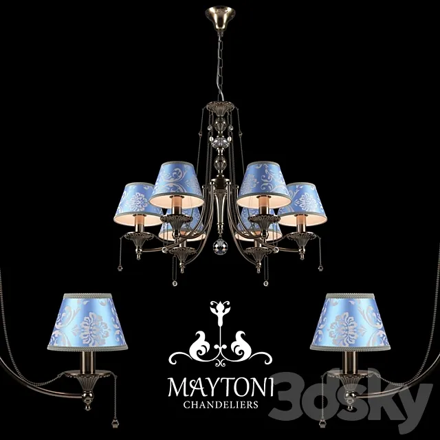 Chandelier Maytoni ARM098-06-R 3DModel Chandelier Maytoni ARM098-06-R 3DModel