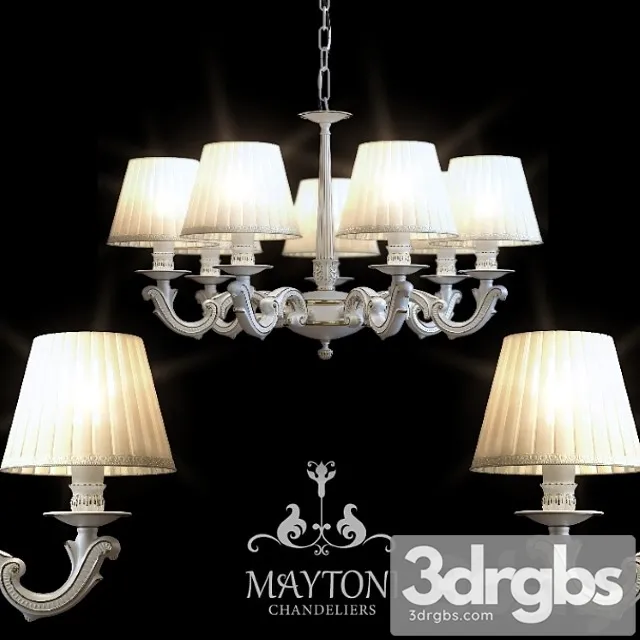 Chandelier Maytoni Arm376 07 W 3D Model Download