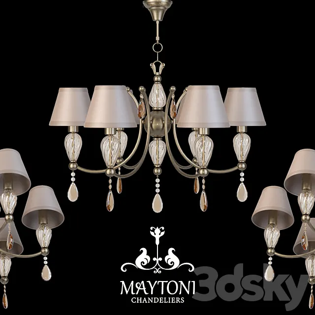 Chandelier Maytoni ARM855-06-R 3DModel