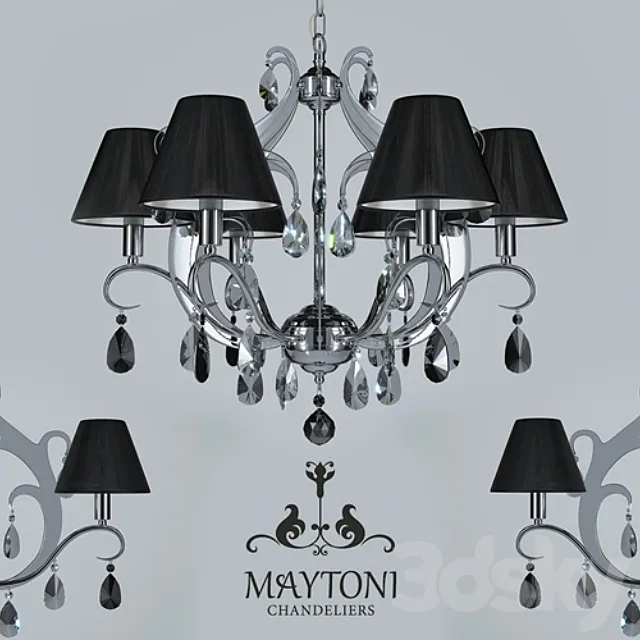 Chandelier Maytoni ARM900-06-N 3DModel Chandelier Maytoni ARM900-06-N 3DModel