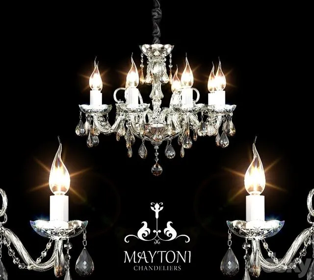 Chandelier Maytoni ARM931-08-N 3D Model Chandelier Maytoni ARM931-08-N 3D Model