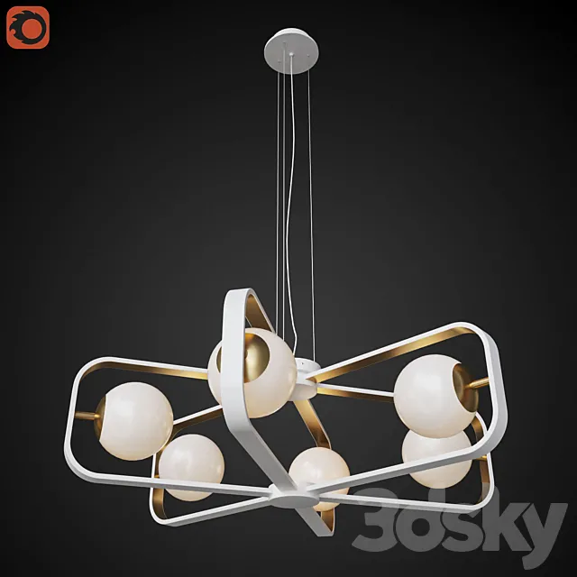 Chandelier Maytoni Avola 3D Model