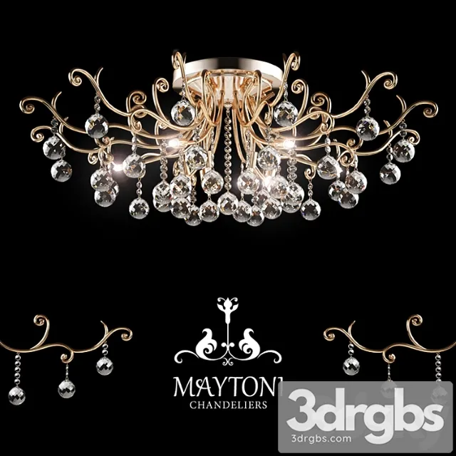 Chandelier Maytoni Dia760 12 G 3D Model Download