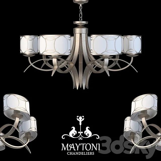 Chandelier Maytoni H310-07-G 3D Model