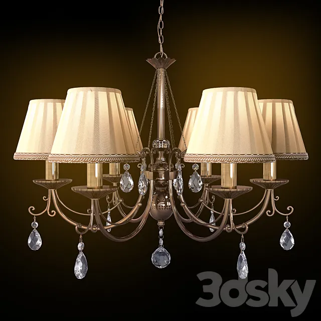 Chandelier Maytoni Soffia RC093-PL-06-R 3D Model