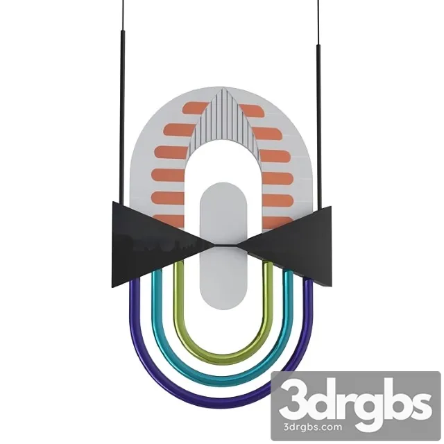 Chandelier miami f2a1 by il fanale 3D Model Download