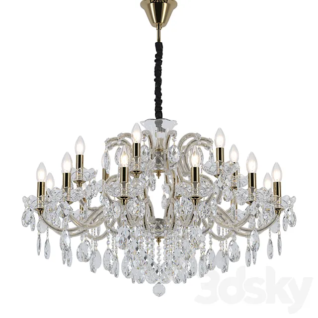 Chandelier Mirabella E 1.1.18.600 G 3D Model