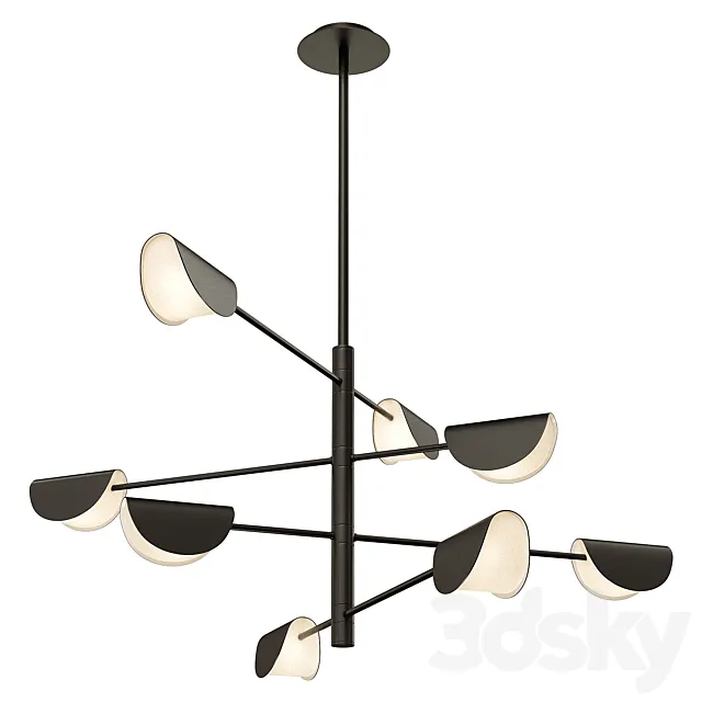 Chandelier Mollis by maytoni 3D Model Chandelier Mollis by maytoni 3D Model