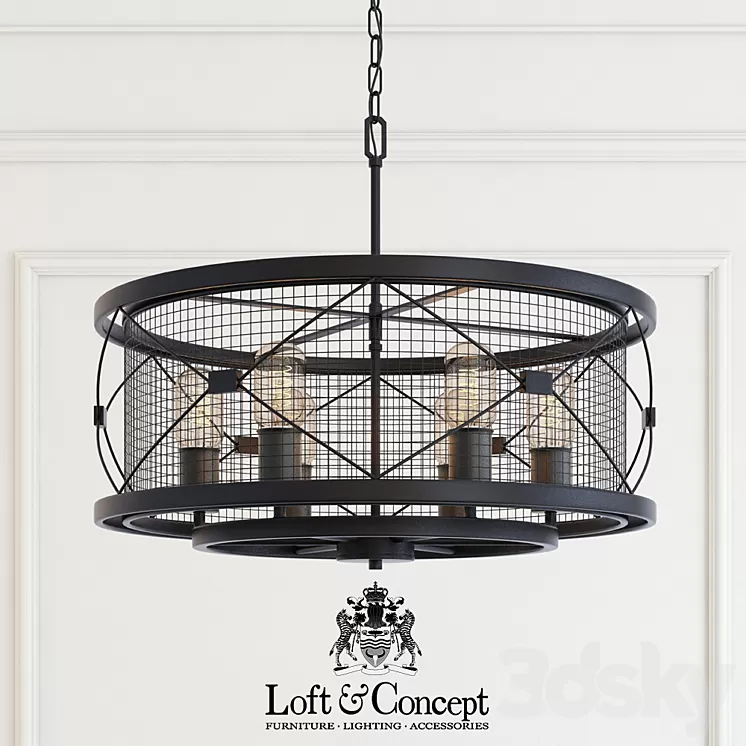 Chandelier mosquitoes caster chandelier 3D Model Chandelier mosquitoes caster chandelier 3D Model