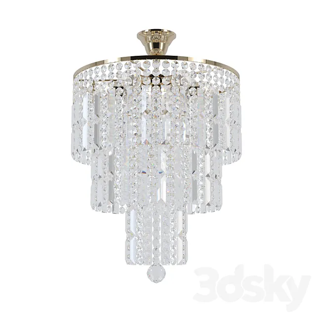 Chandelier Napoli E 1.5.38.501 G 3D Model Chandelier Napoli E 1.5.38.501 G 3D Model
