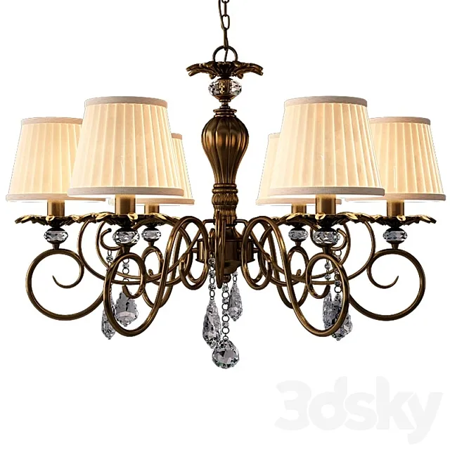 Chandelier Newport 2106 _ C 3DModel Chandelier Newport 2106 _ C 3DModel